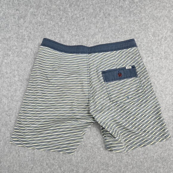 Katin Board Shorts Mens 31 Button Beach Water Surf Swim Trunks Casual Unlined - Picture 2 of 7